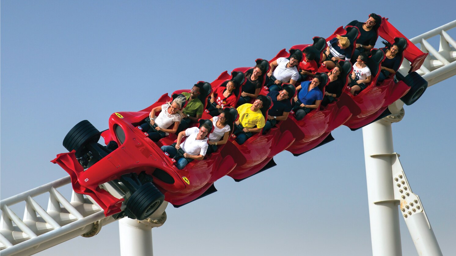 Rides and Attractions , Ferrari World Abu Dhabi