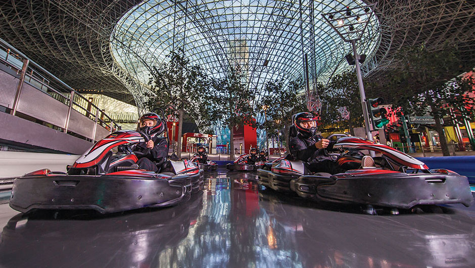 Mostra pista de Kart 